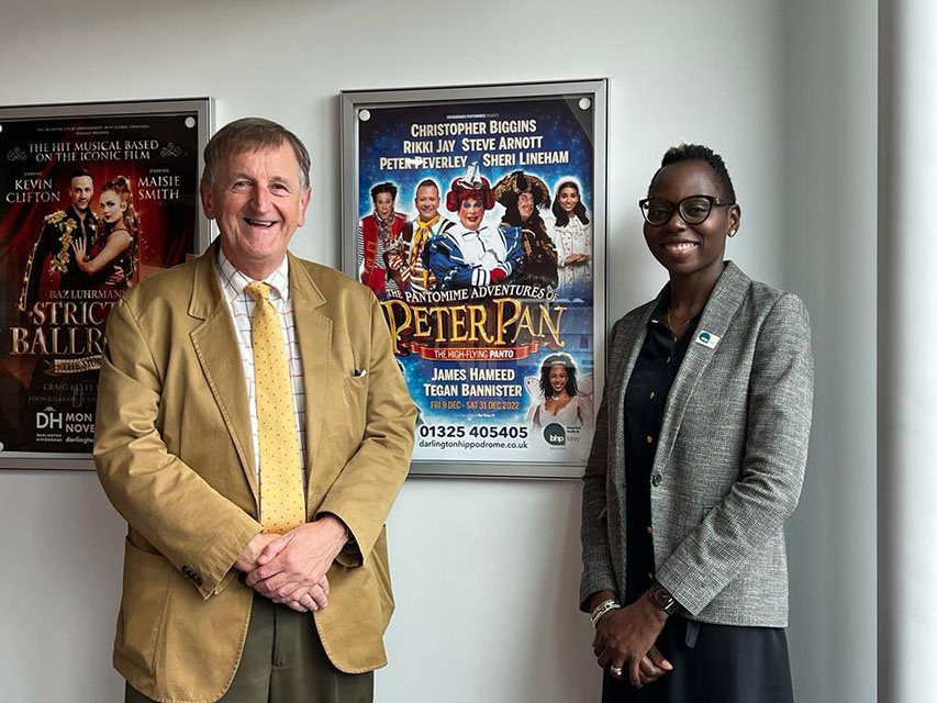 Law firm with its own ‘Peter Pan’ flies in to support pantomime
