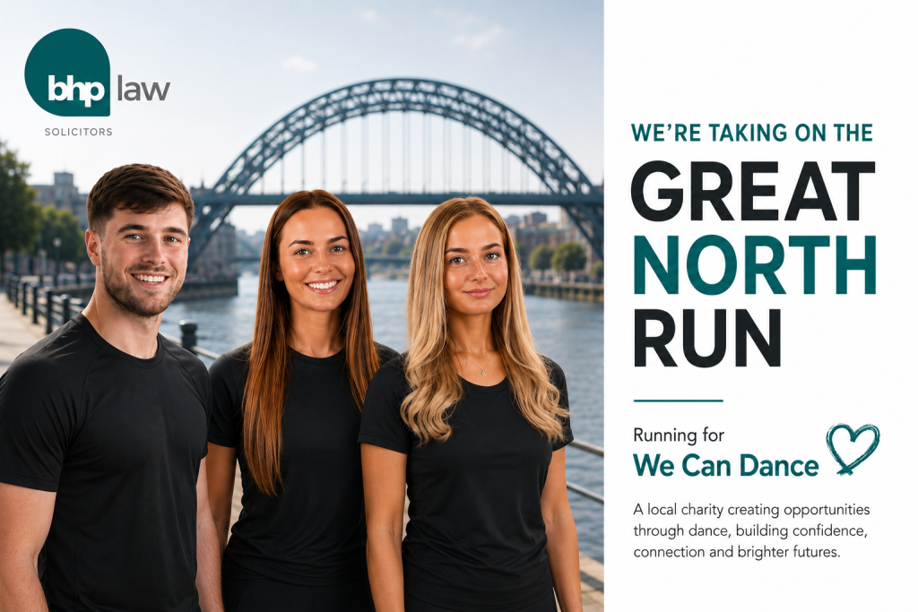 Going the Distance: BHP Law Team Takes on the Great North Run for We Can Dance